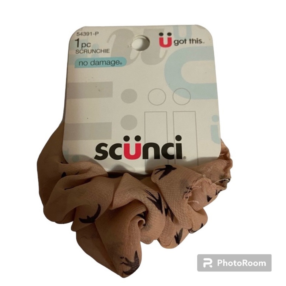 Scunci brand beige scrunchie